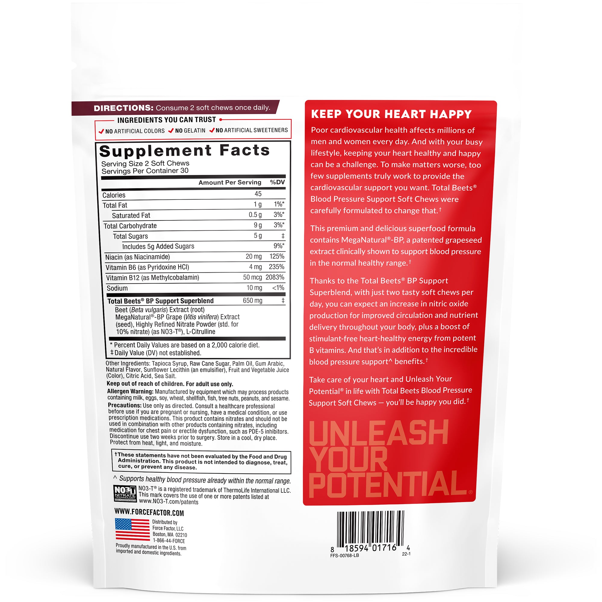 Total Beets Chews Acai Berry