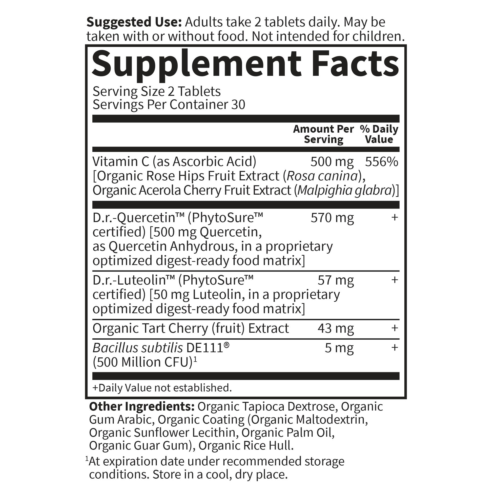 Dr. Formulated Drop Uric Acid Defense Quercetin 60ct