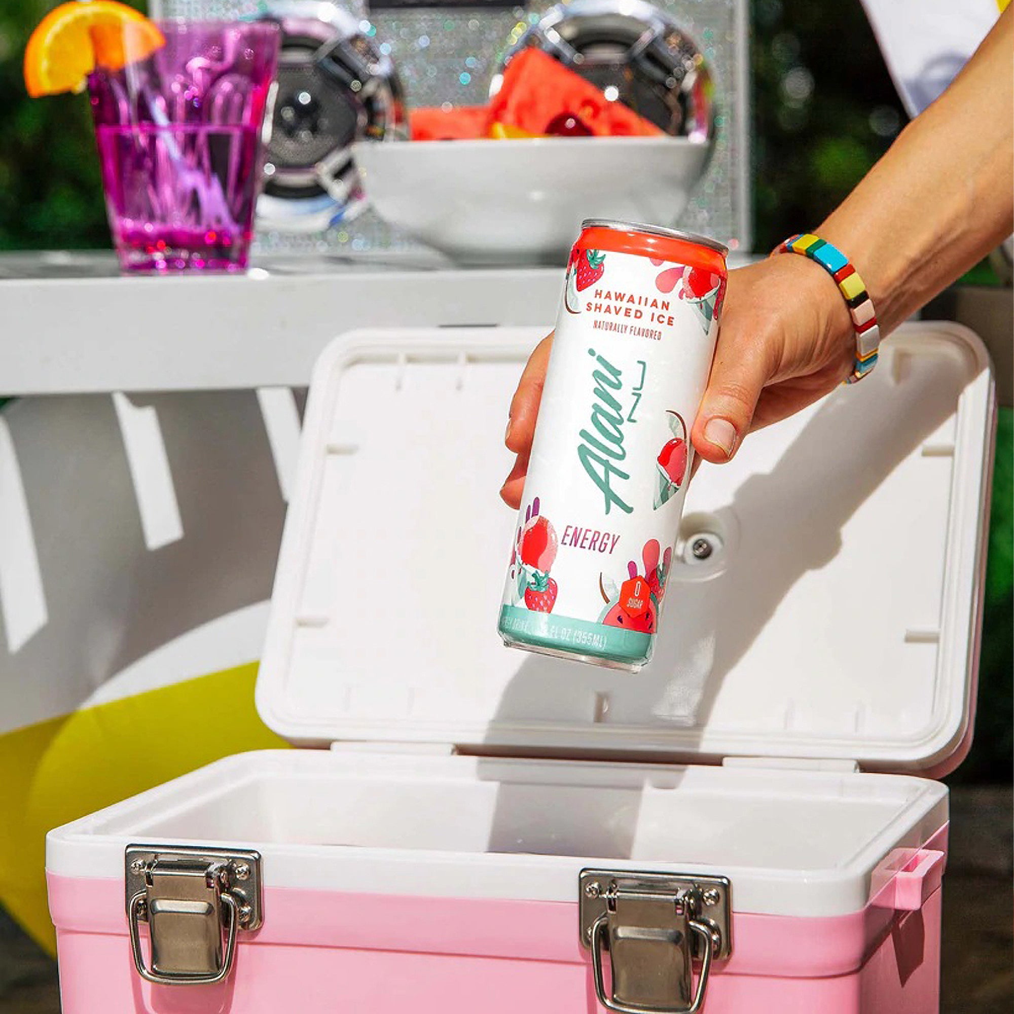 Hielo hawaiano Alani Nu 12 oz