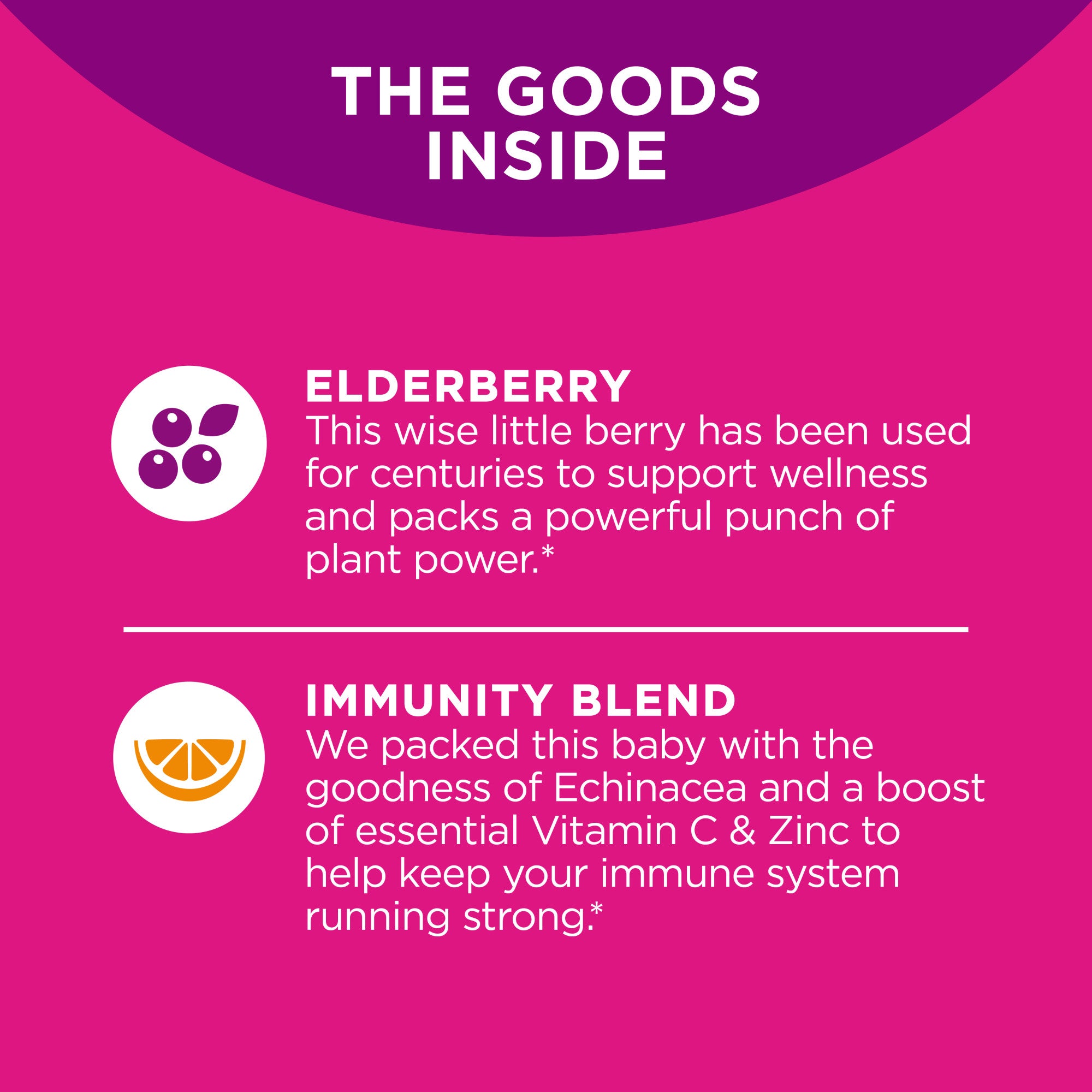 Gomitas OLLY Active Immunity + Elderberry Berry Brave