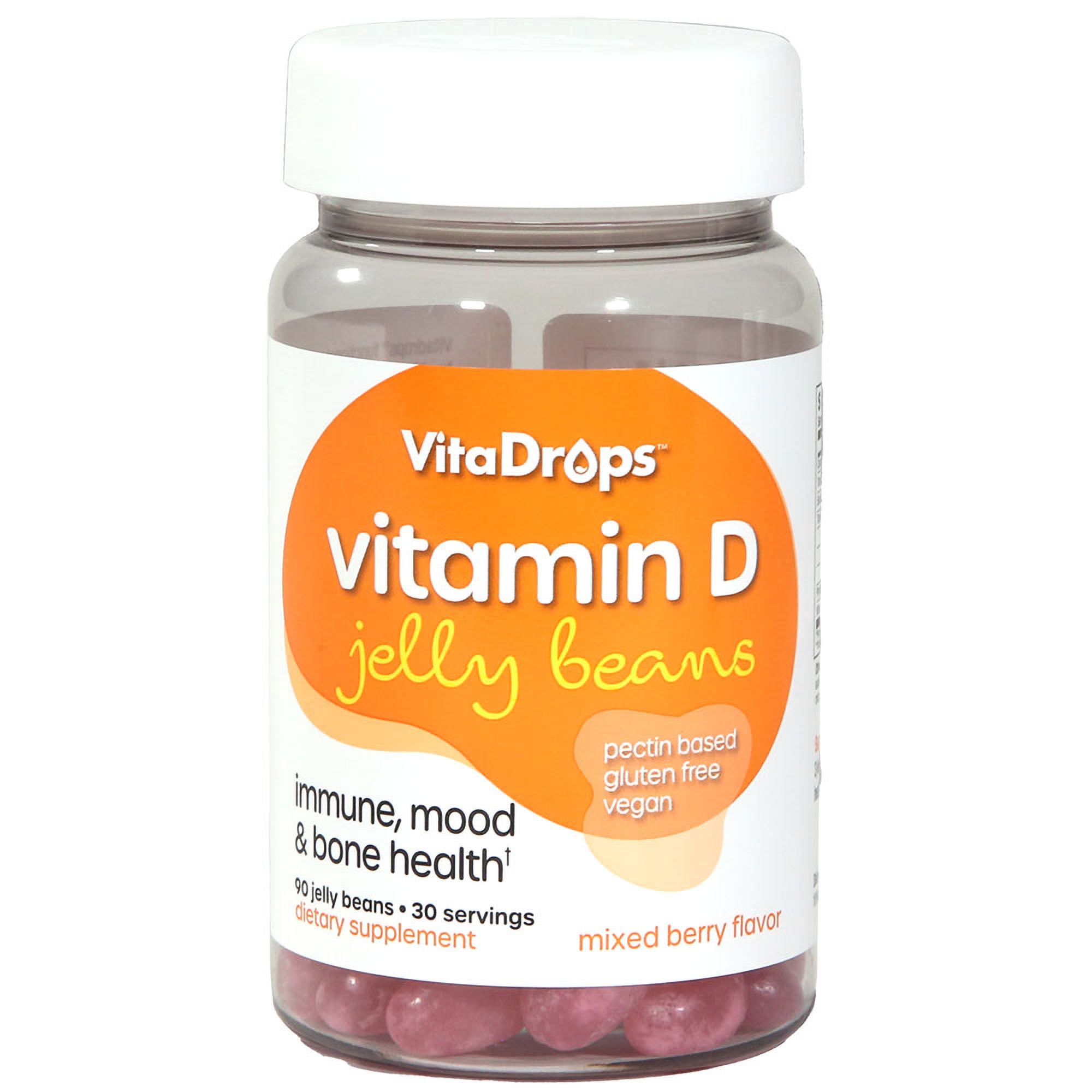 VitaDrops Vit D Jellybeans 90ct