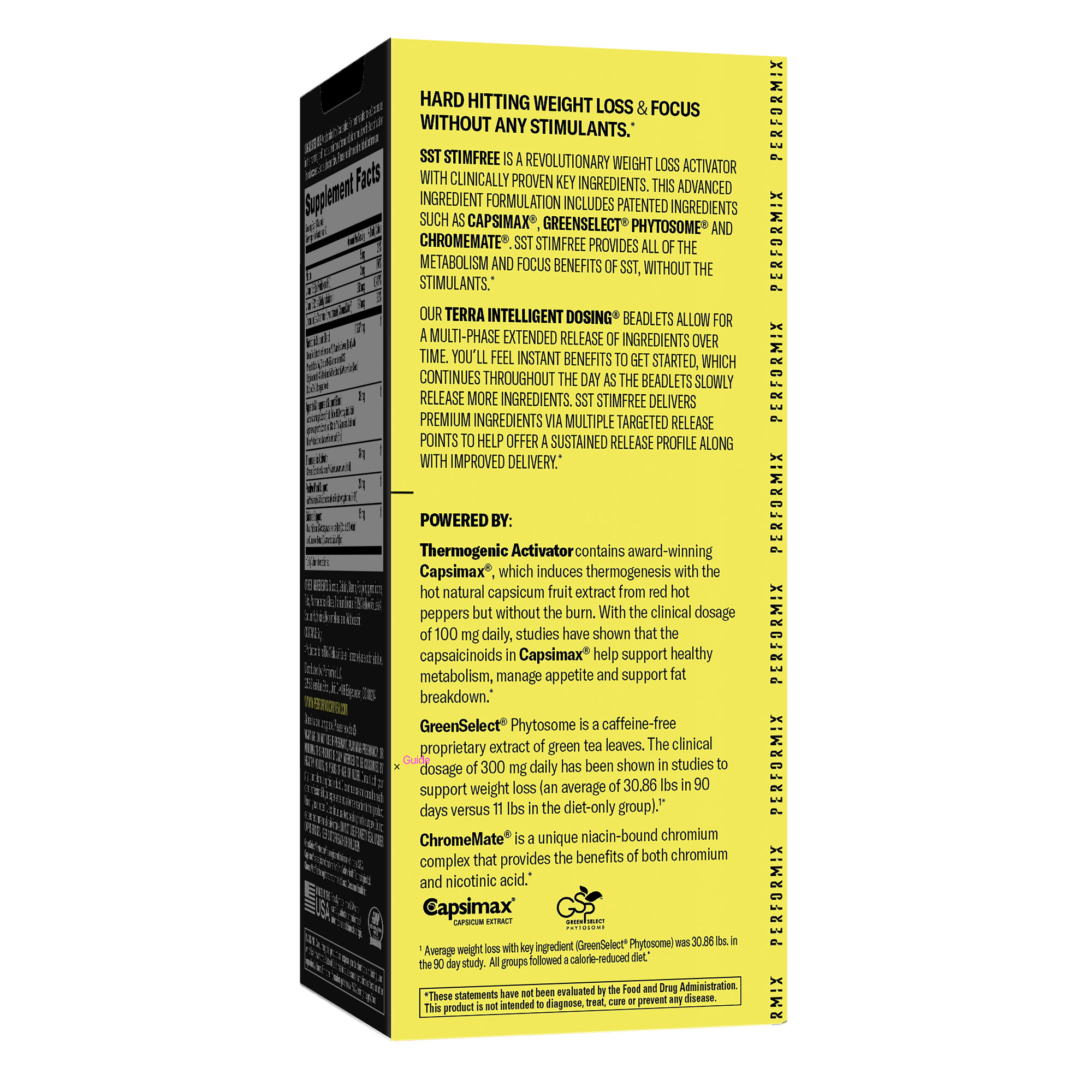 Performix SST Stim Free - Notes