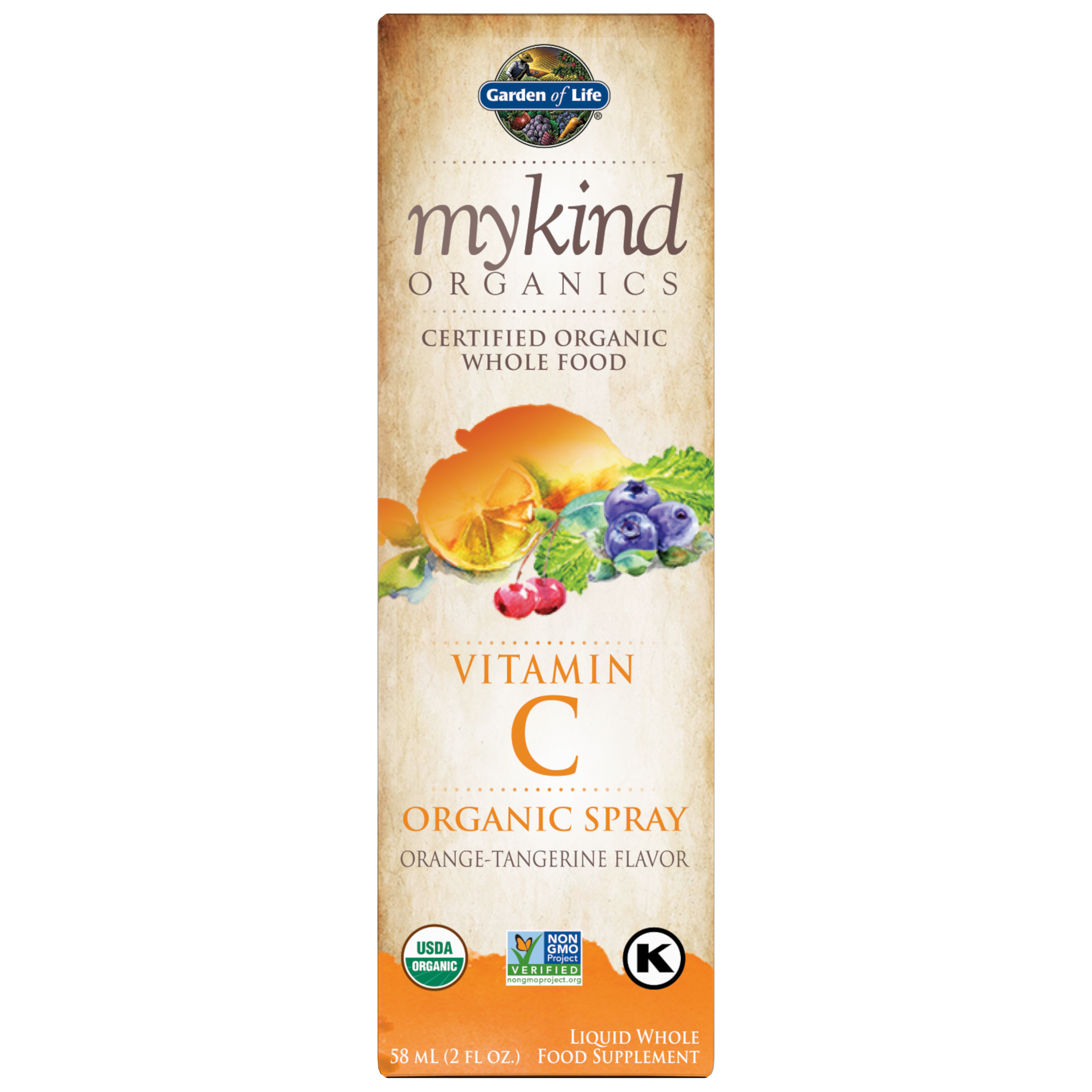 mykind Organics Organic Vitamin C Spray
