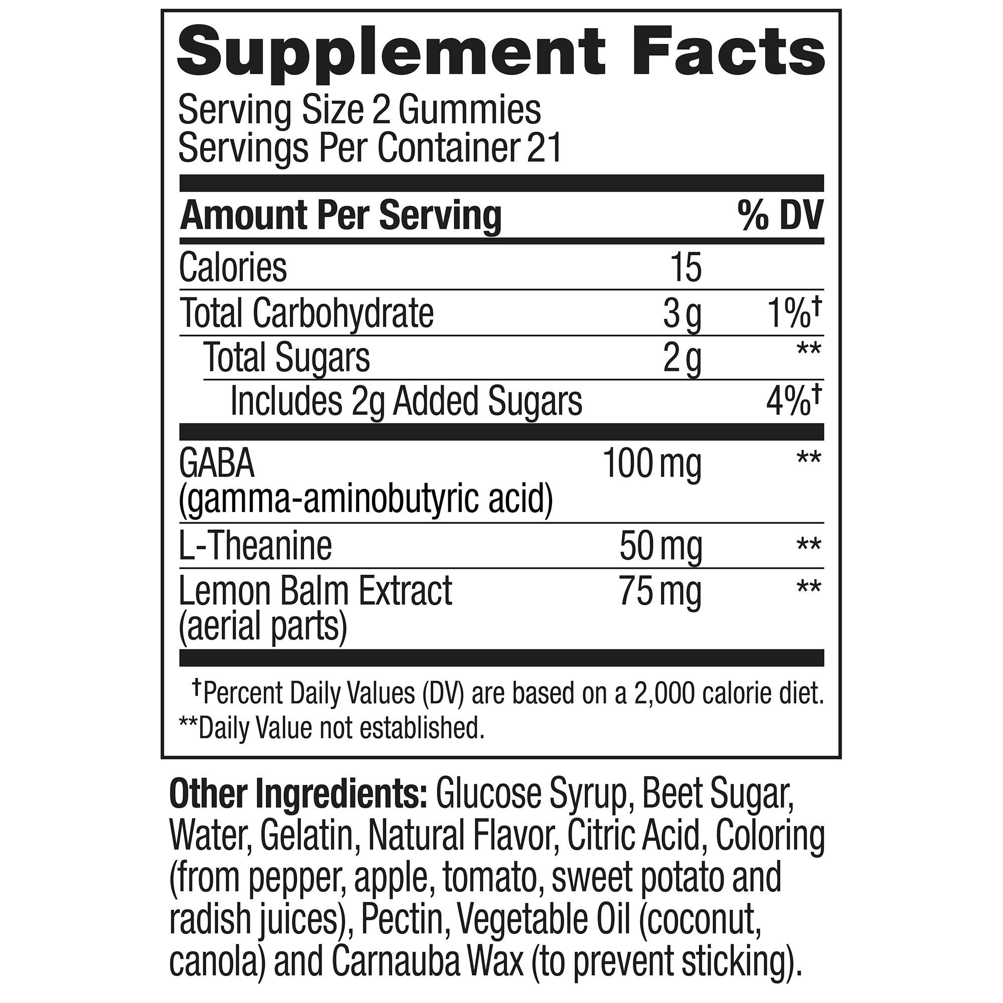Gomitas de bayas y verbena OLLY Goodbye Stress