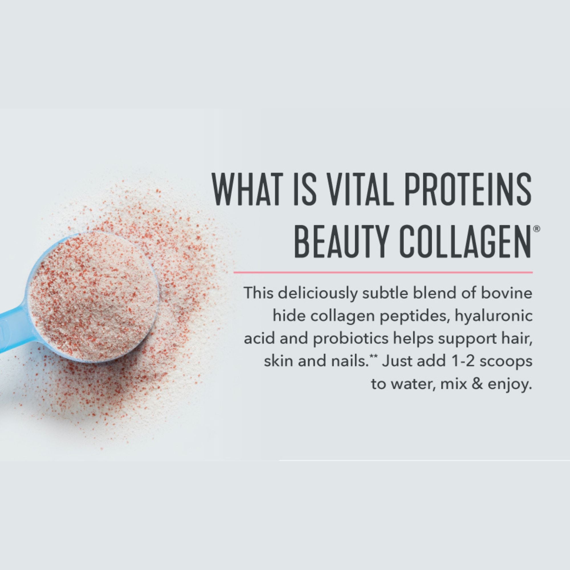 Vital Proteins Beauty Collagen Fresa Limón