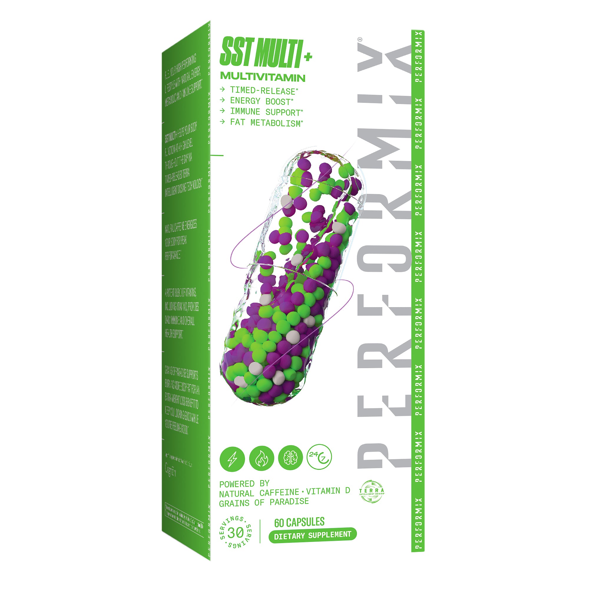 SST Multi+ Multivitamin - Energy Boost, Immune Support, Fat Metabolism