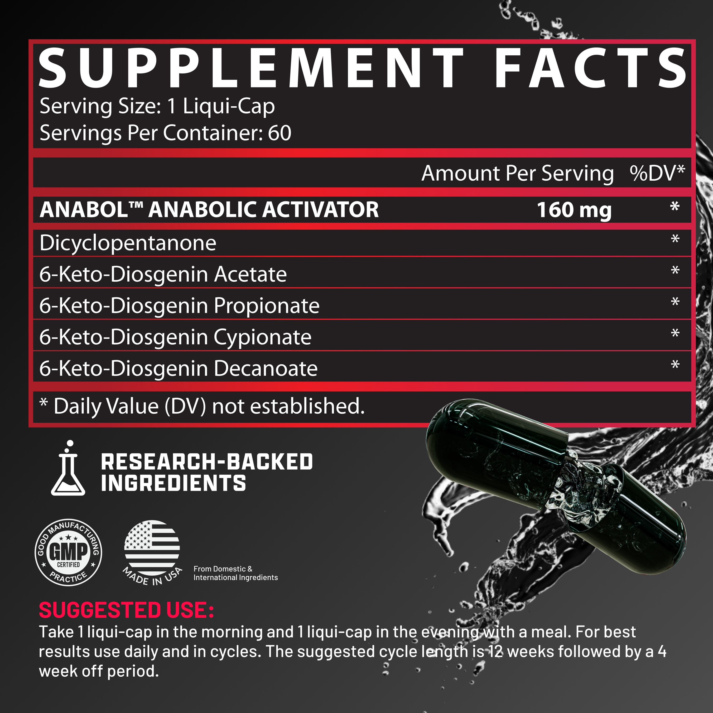 Nutrex Anabol Hardcore 60caps