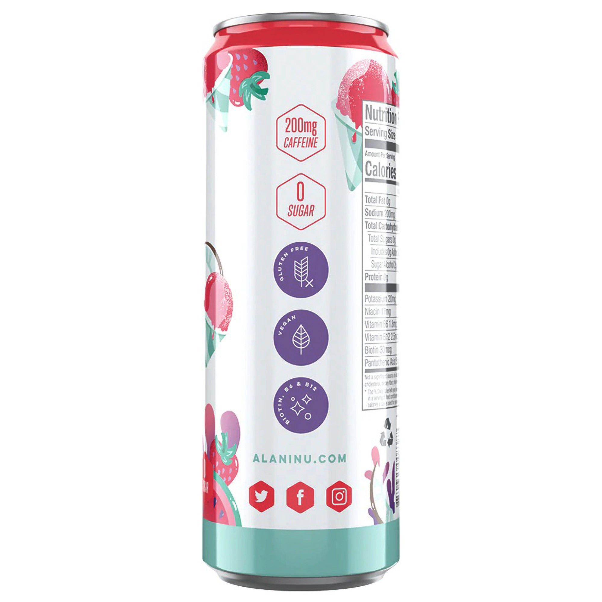 Hielo hawaiano Alani Nu 12 oz