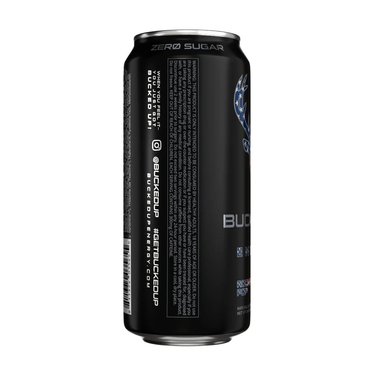 Bebida energética Bucked Up Rocket Pop, 12 unidades