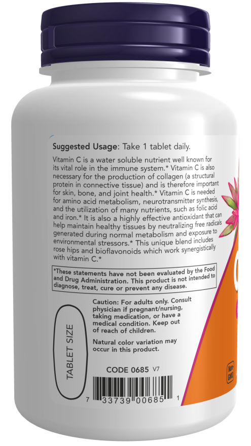 Now C-1000 Rh Sr 100 Tabs