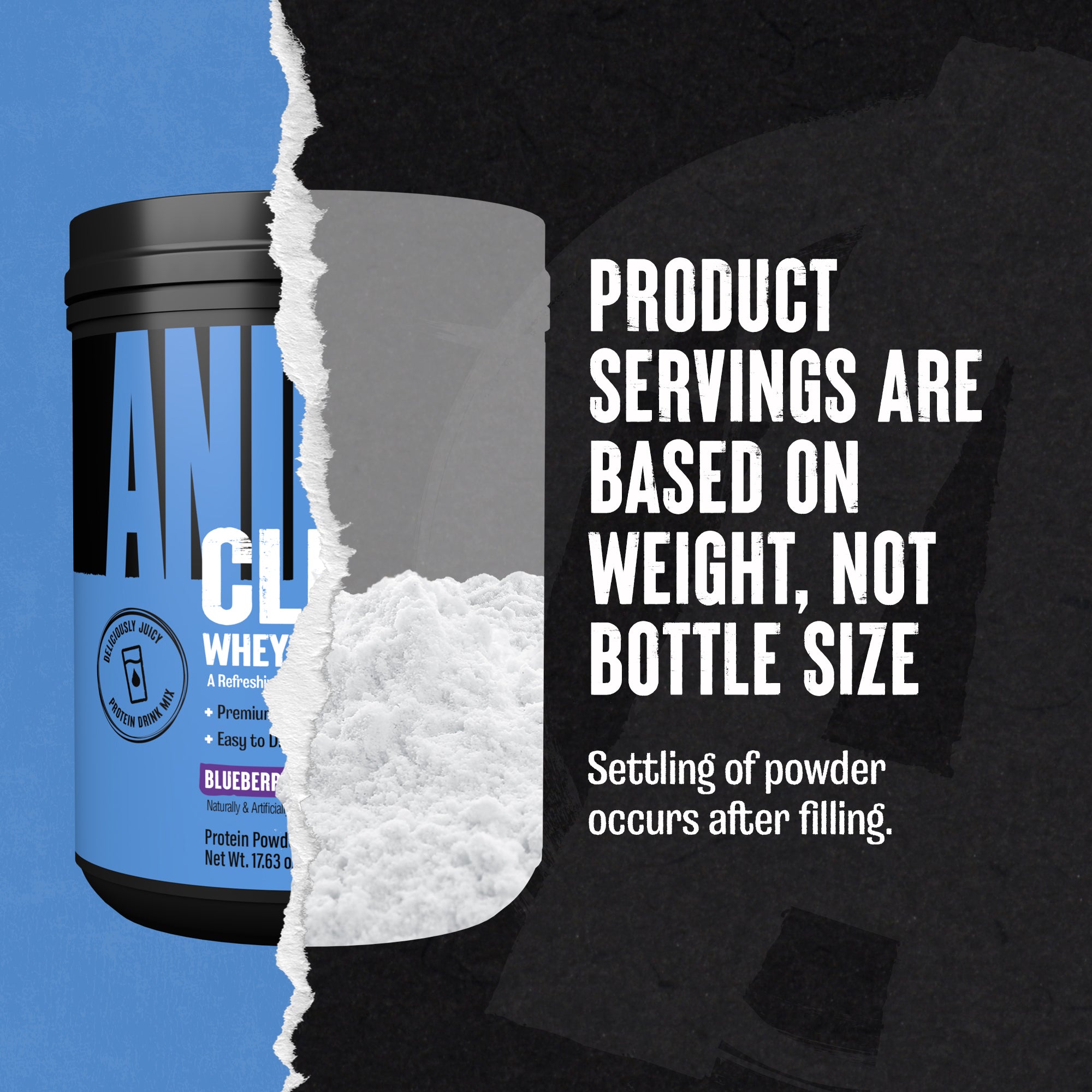 Universal Nutrition Animal Clear Whey Isolate, Blueberry Acai