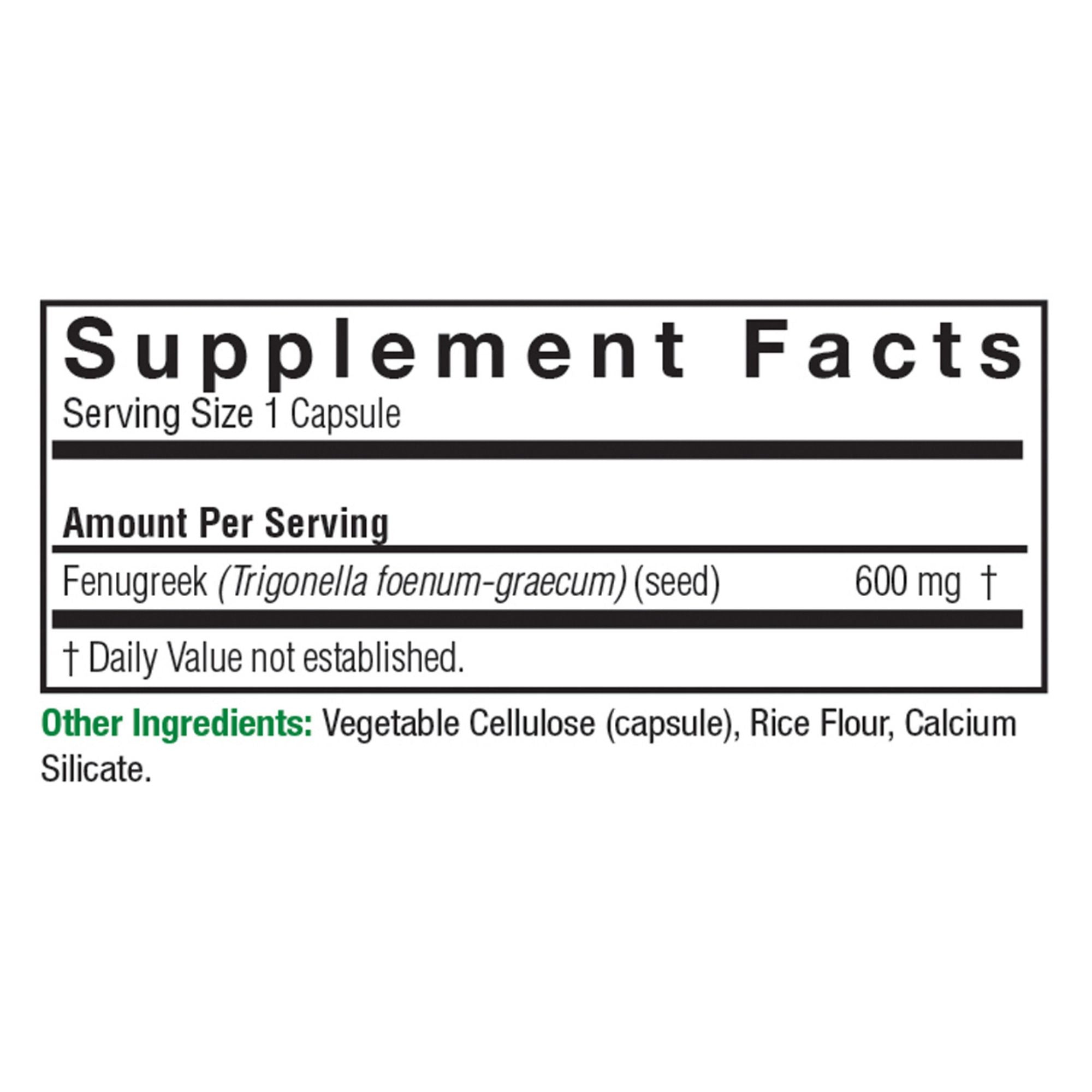 Semillas de fenogreco Nature's Answer