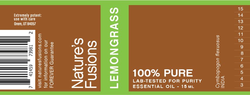 Lemongrass Essential Oil, 15 mL