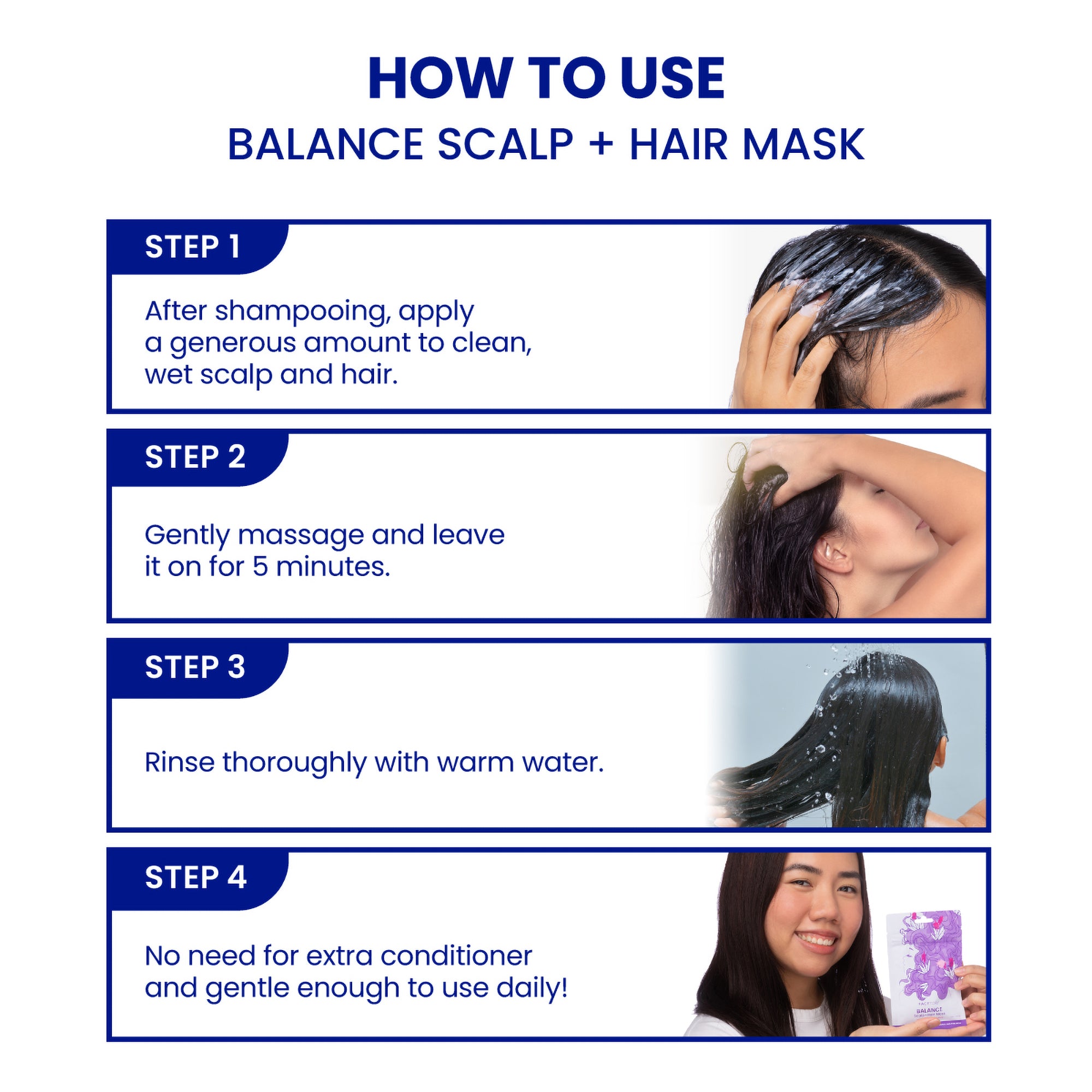 Facetory Scalp & Hair Mask Pack