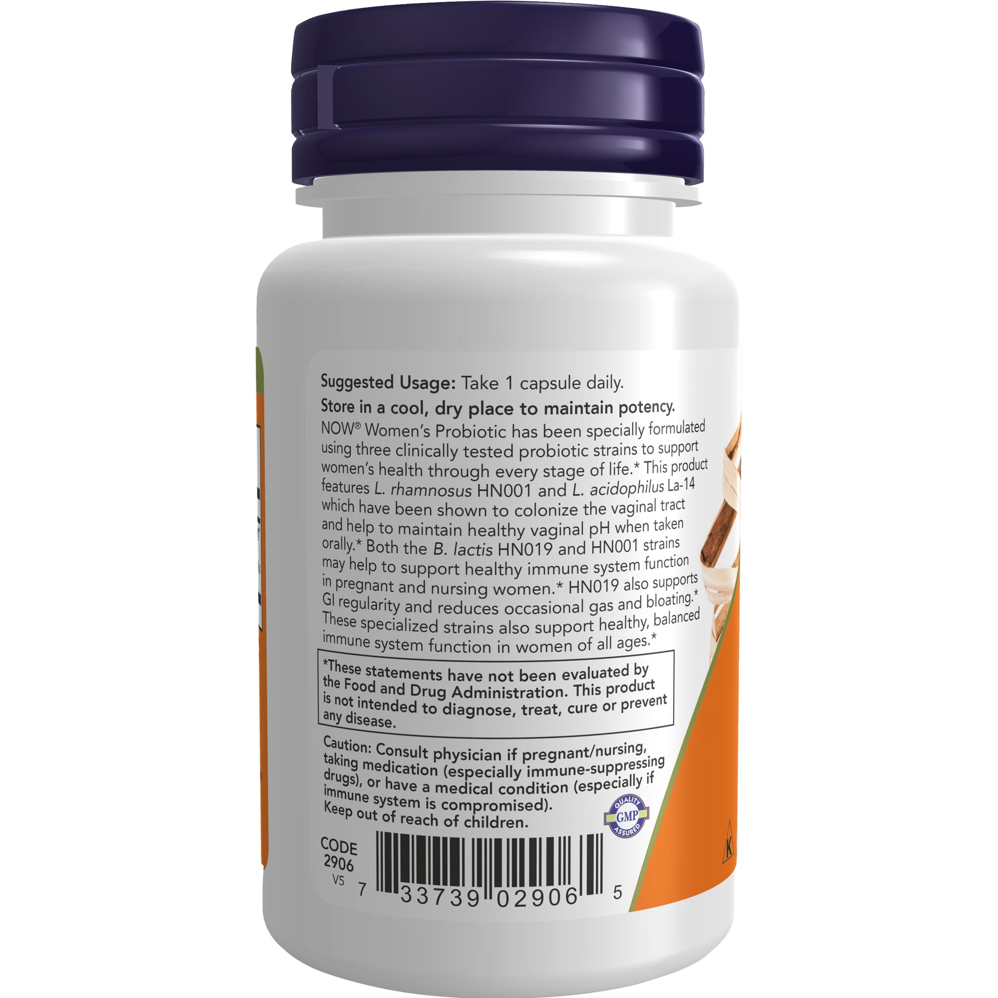 Now Women'S Probiotic 20 Bln 50 Vcaps