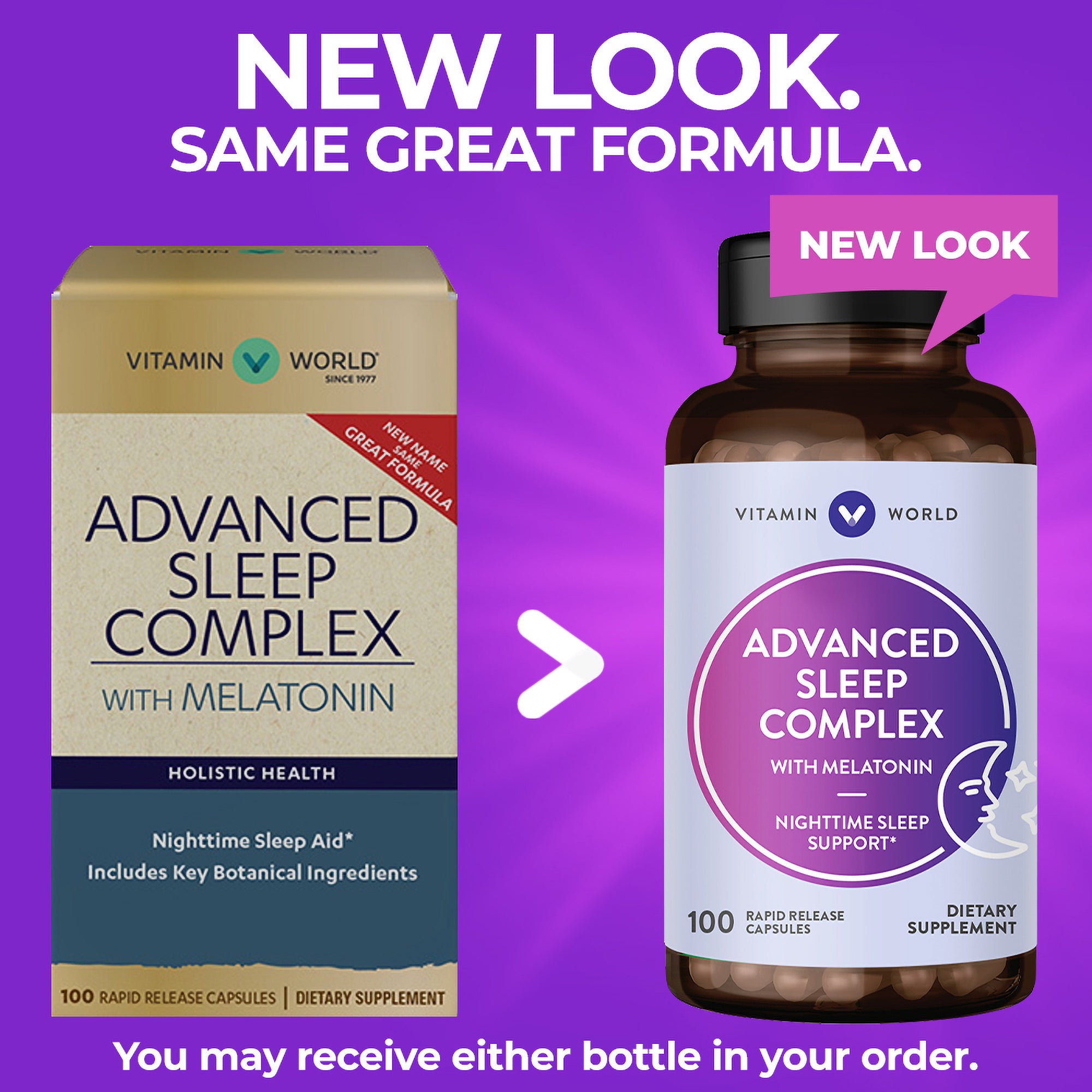 Complejo avanzado para el sueño con melatonina