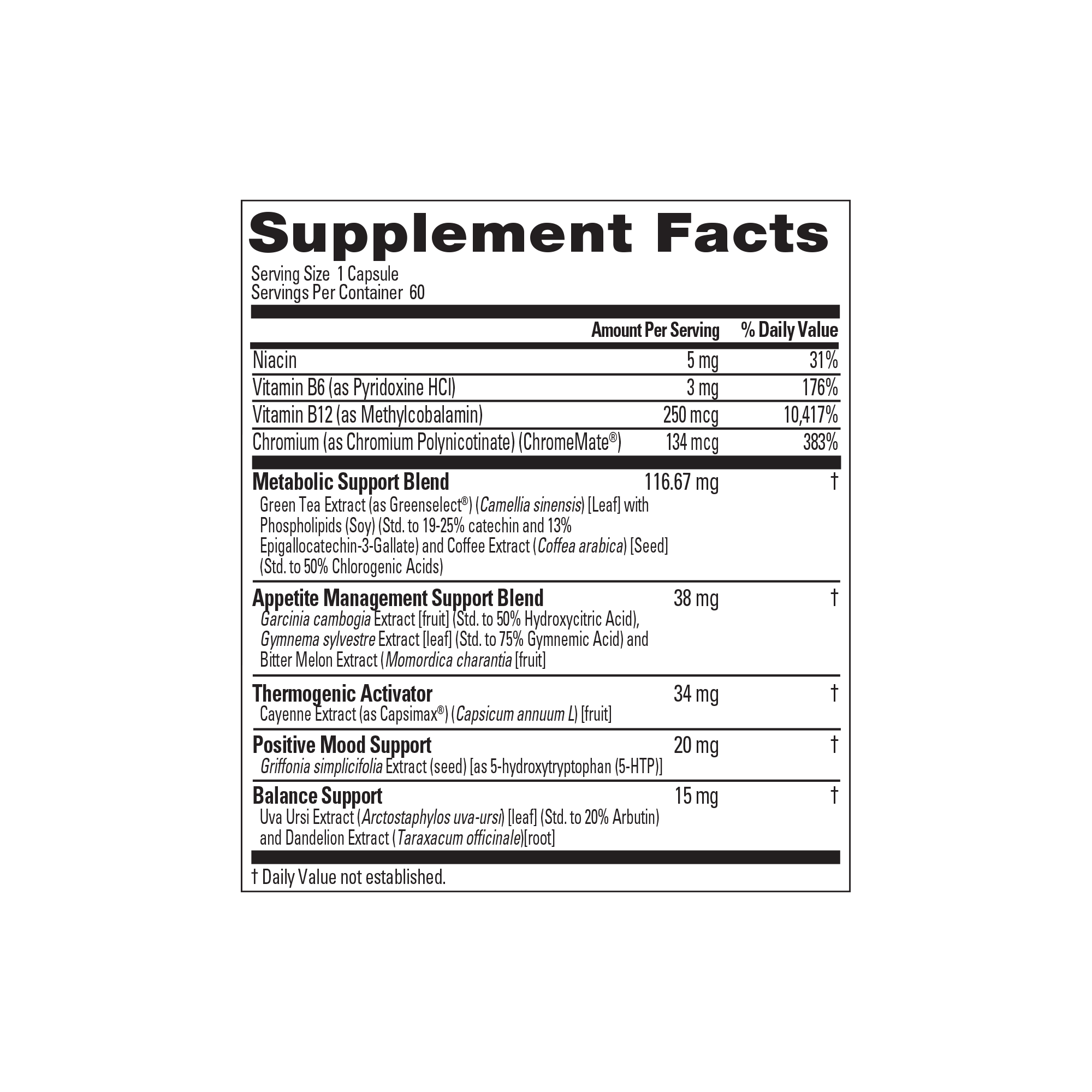 Performix SST Stim Free - Supplement Facts