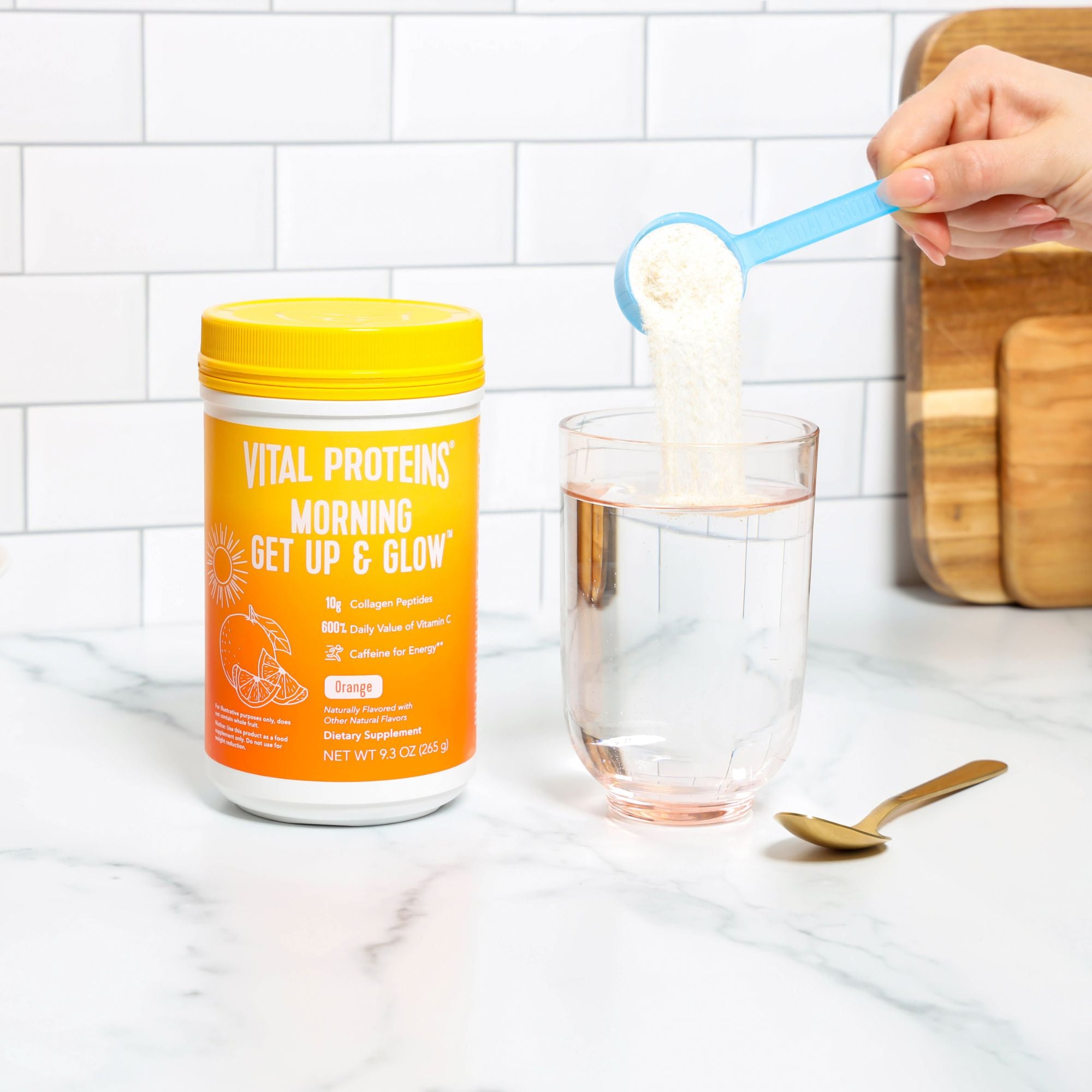 Vital Proteins Morning Get Up and Glow Colágeno + Energía