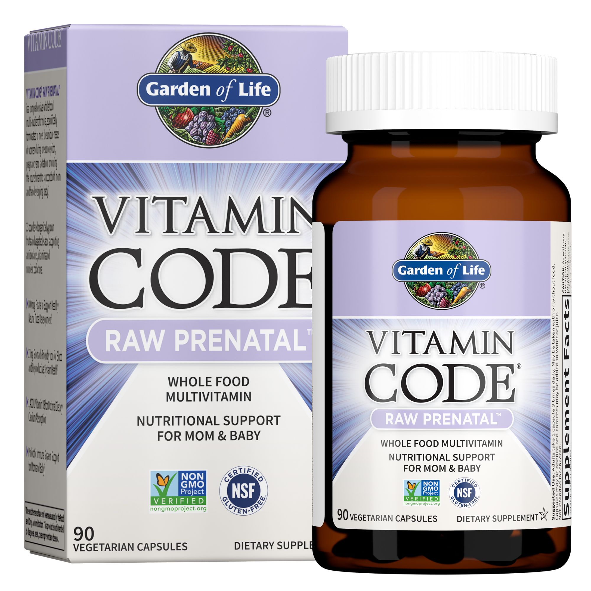 Código de Vitaminas® - Prenatal CRUDO