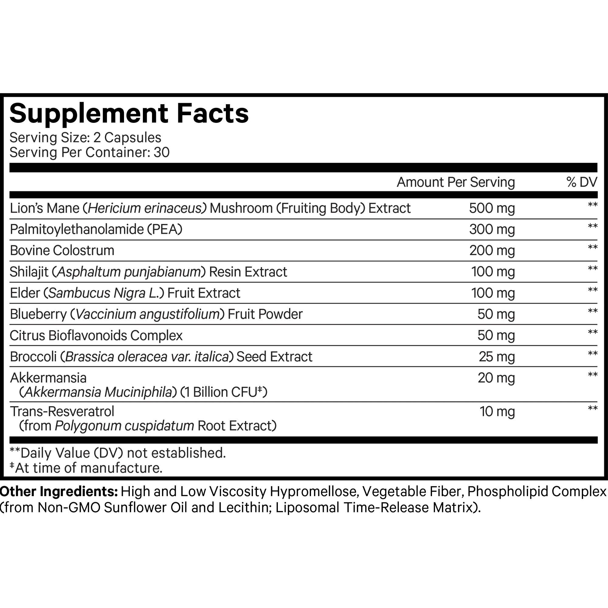Codeage GLP-Harmony Companion+ 60ct