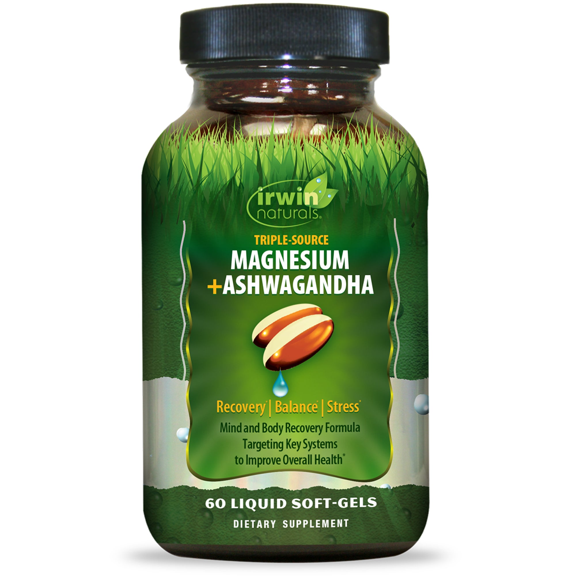 Triple-Source Magnesium + Ashwagandha - 60 Softgels