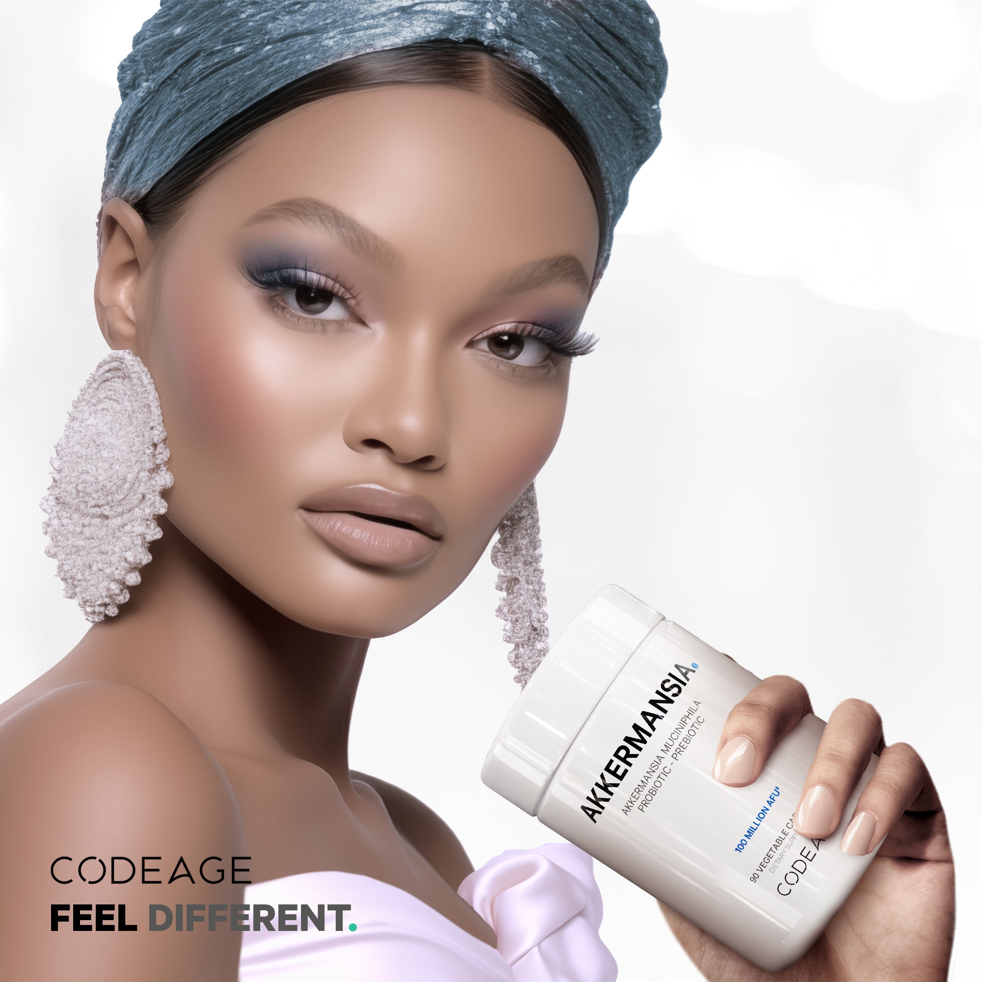 Codeage Akkermansia Muciniphila - Suplemento probiótico, 90 cápsulas