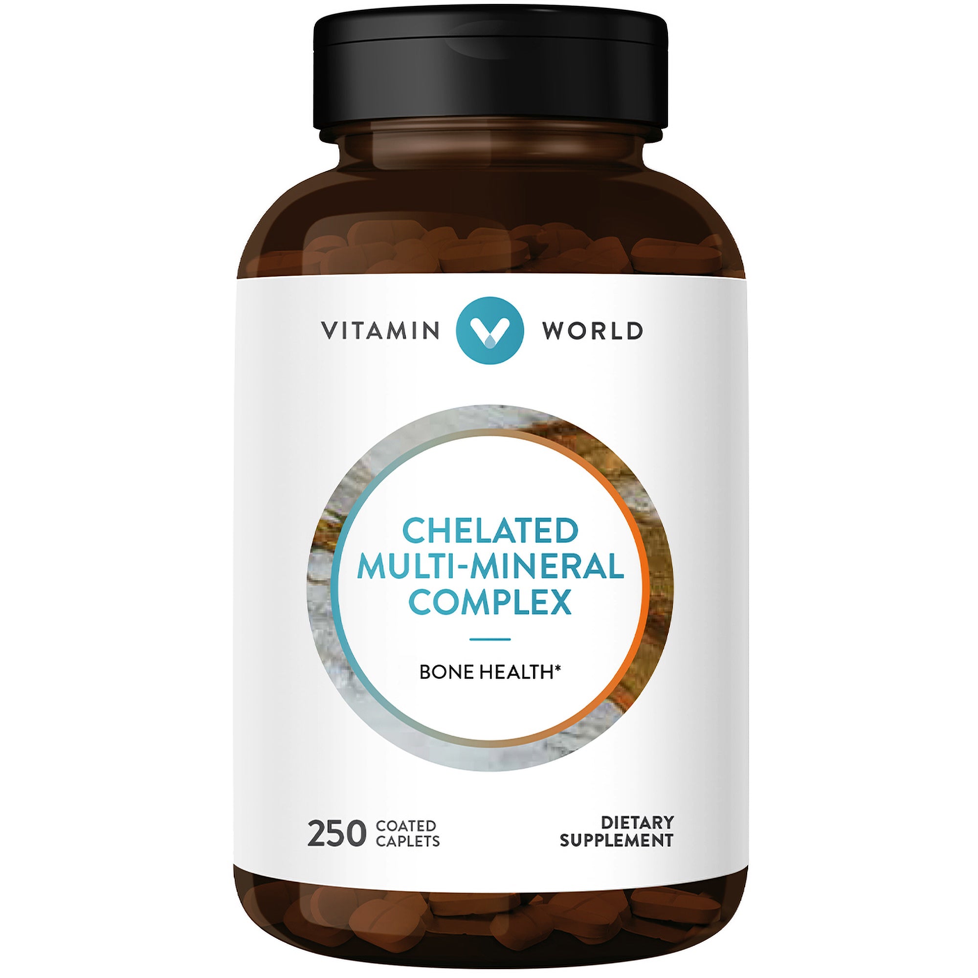 Super Chelated Multi Minerals - 250 Caplets - Bone Health