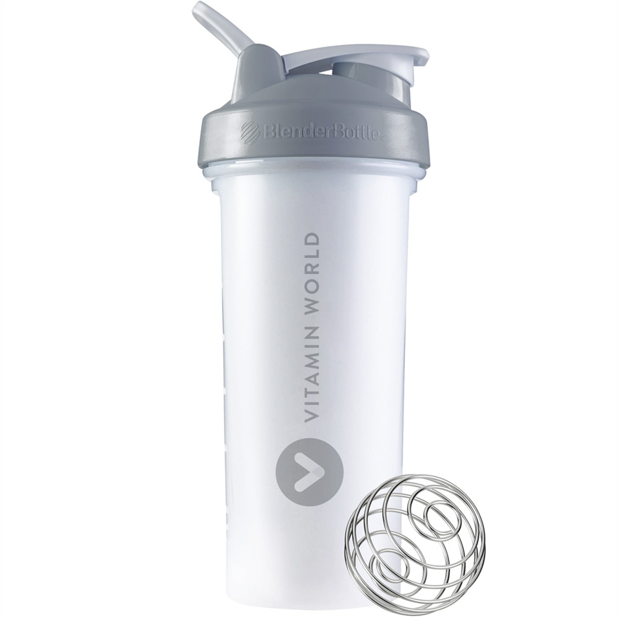 Botella licuadora VW BlenderBottle Classic V2 de 28 oz, color gris guijarro