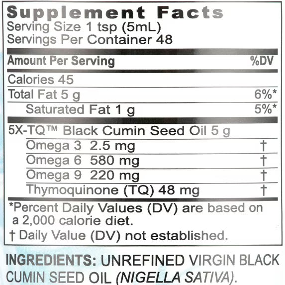 Aceite de semilla negra