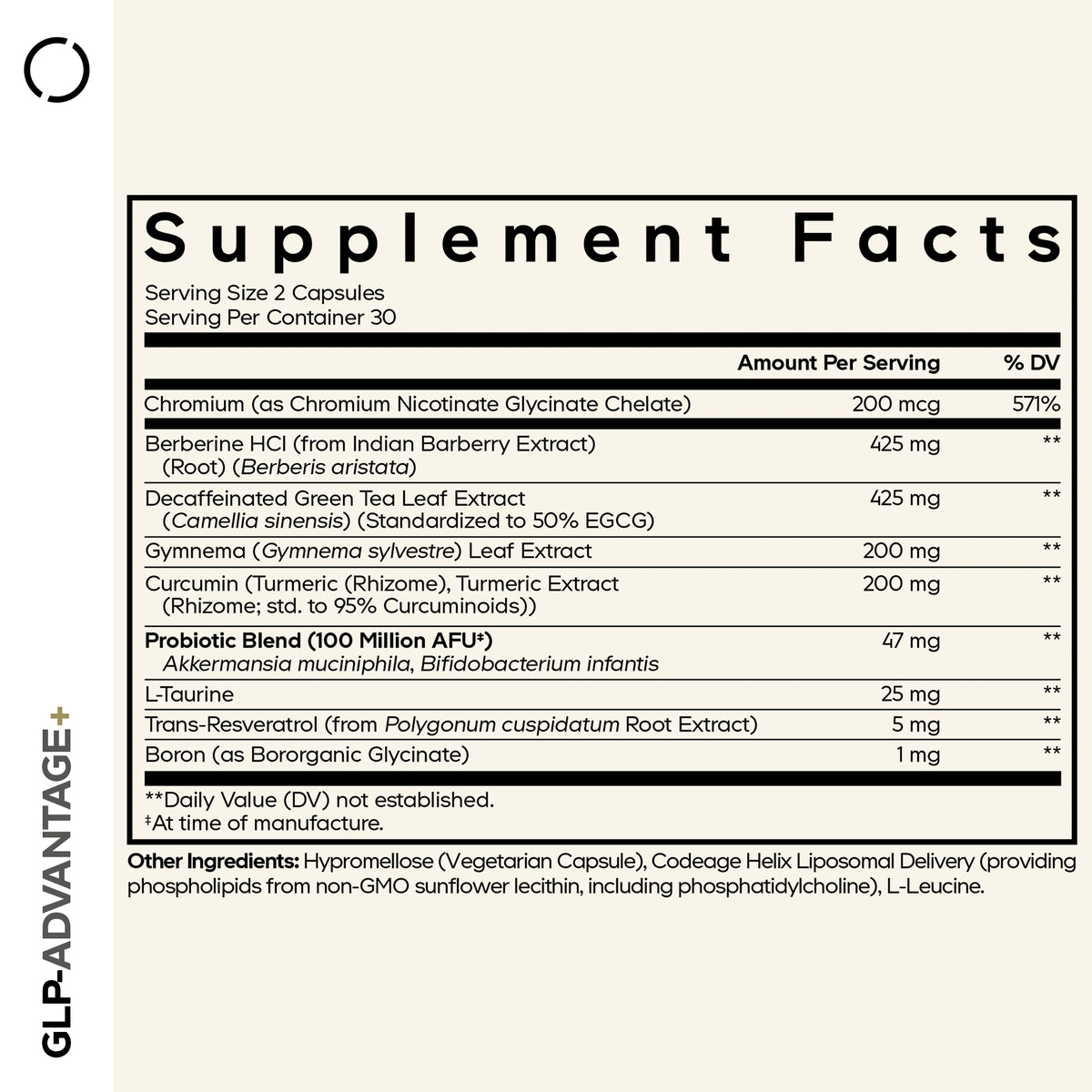 Codeage GLP-Advantage+ Supplement