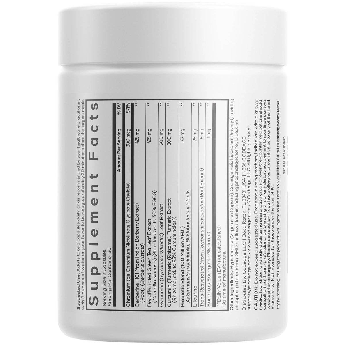 Codeage GLP-Advantage+ Supplement