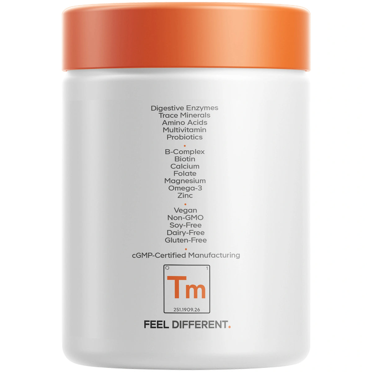 Codeage Teen’s Fermented Multivitamin, 60 Caps_back_77057