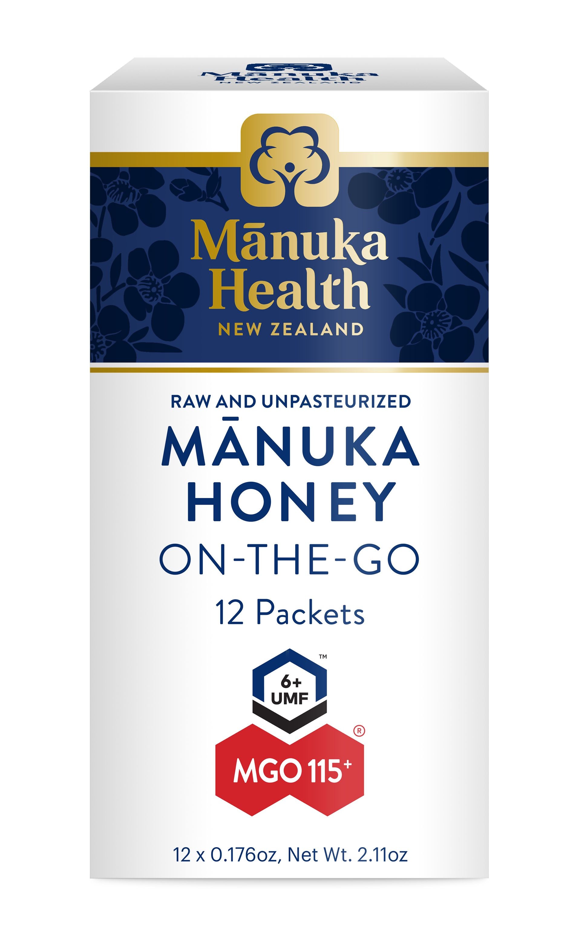 Manuka Honey MGO 115+ On-the-Go Wellness-60g