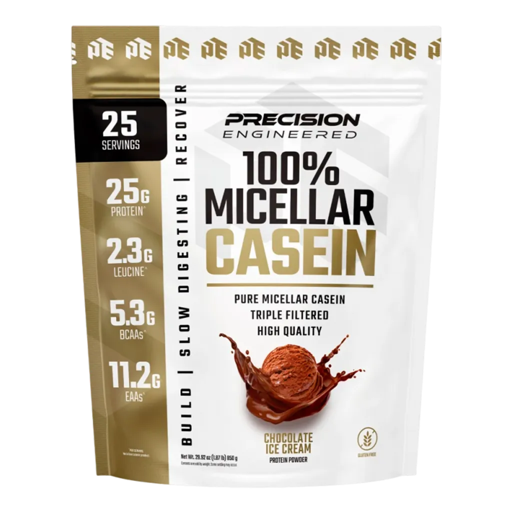 Casein Protein Powder Choc 1.87 lb - 25 Servings - Pure Micellar Casein, Triple Filtered, High Quality