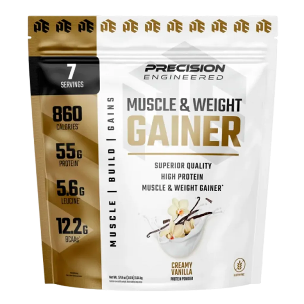 Muscle & Weight Gainer Vanilla, Muscle Building, 3.6 lbs