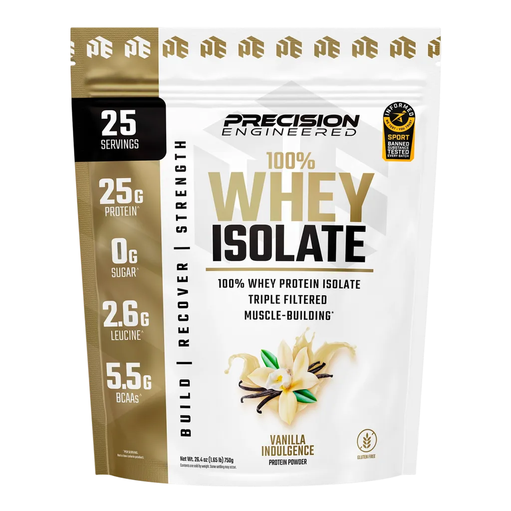 Whey Protein Isolate Powder Vanilla - 25 Servings