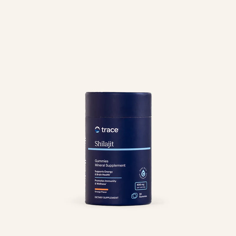 Trace Minerals Shilajit, 30 Orange Flavored Gummies