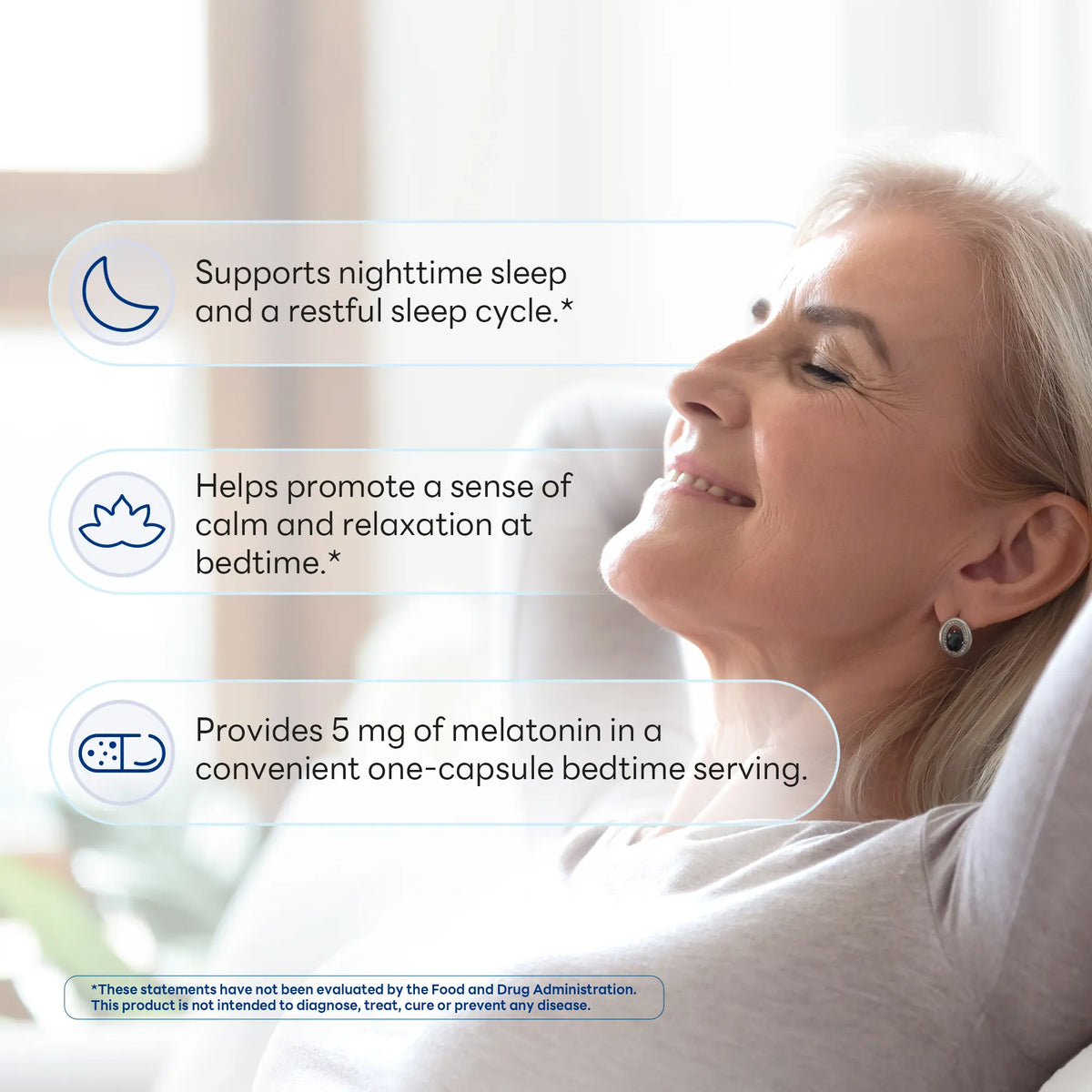Advanced Sleep Complex with Melatonin, Sleep Support, 100 Vegetarian Capsules
