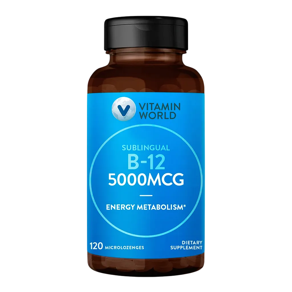 B-12 Sublingual Microlozenges 5000mcg Tablet | 120ct