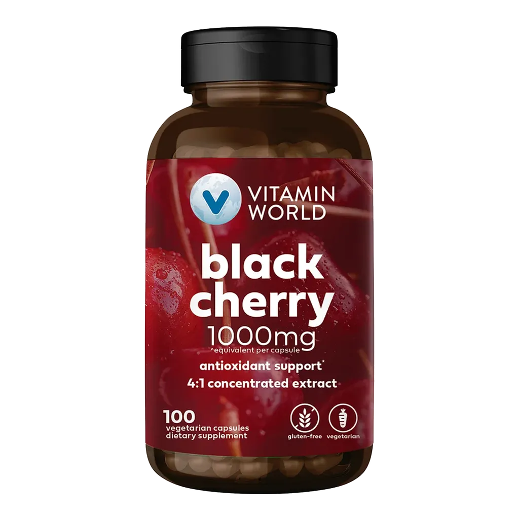 Black Cherry 1000mg Capsule | 100ct