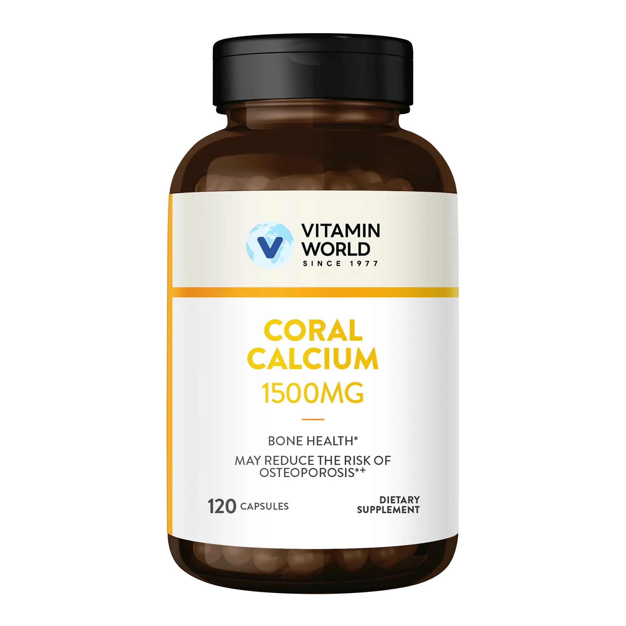 Coral Calcium 1500 mg. - 120 Capsules - Bone Health