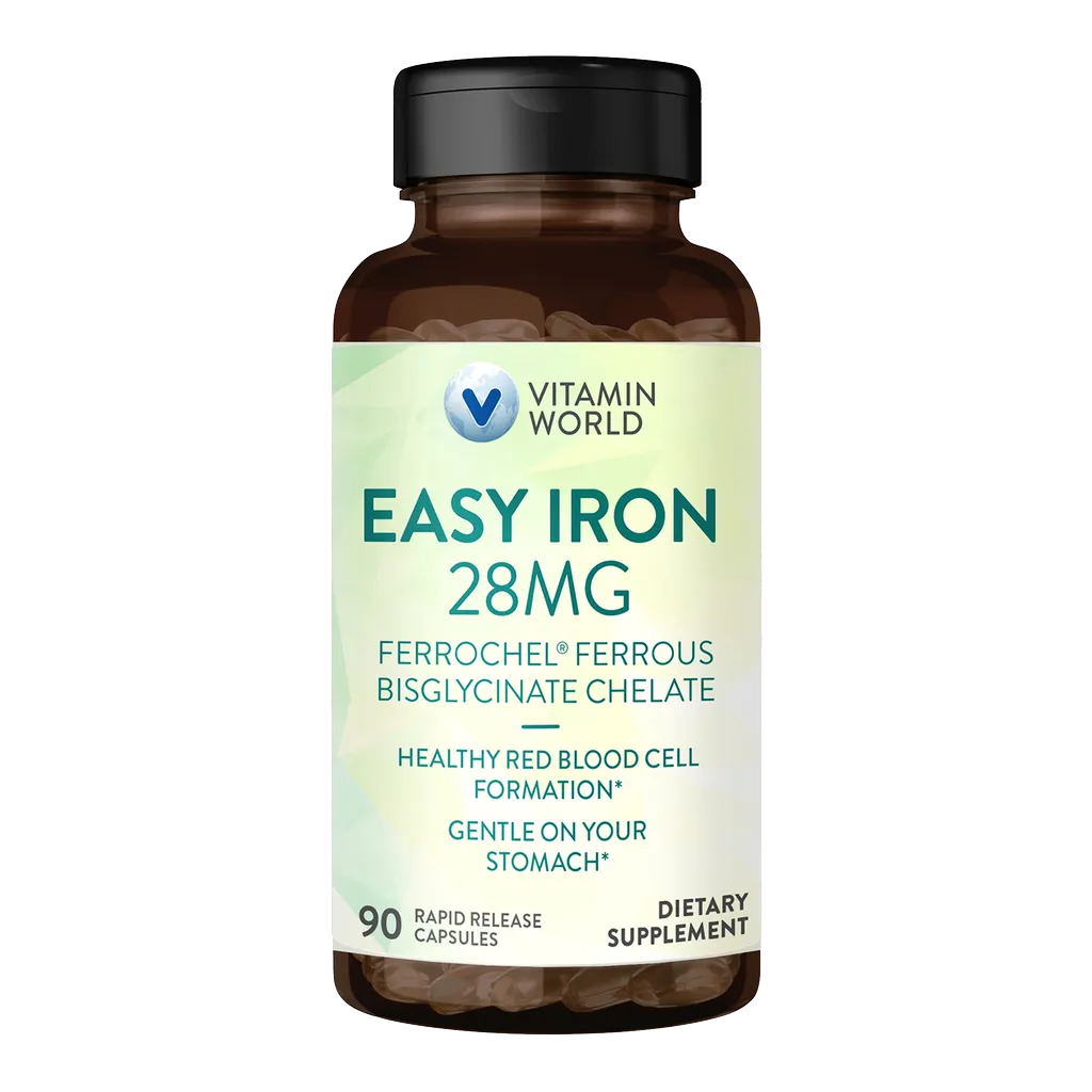 Easy Iron 28mg Capsule | 90ct
