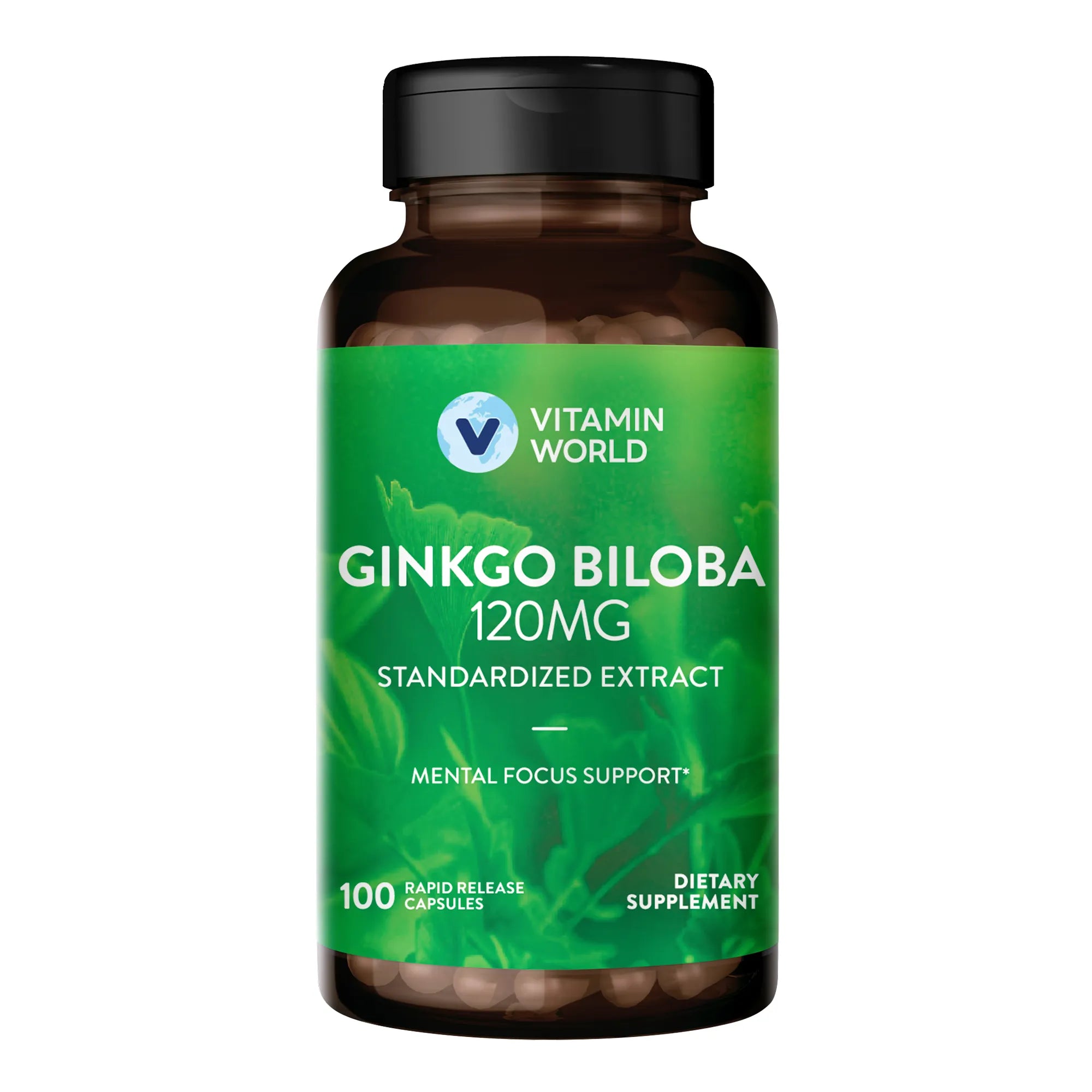 Gingko Biloba 120mg Capsule | 100ct