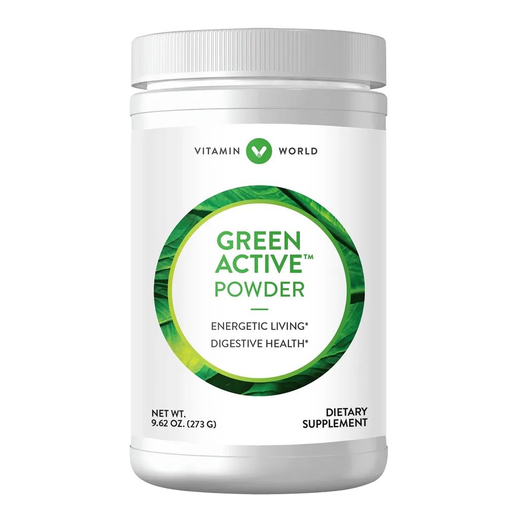 Green Active™ Powder 9.62oz - Energetic Living, Digestive Health