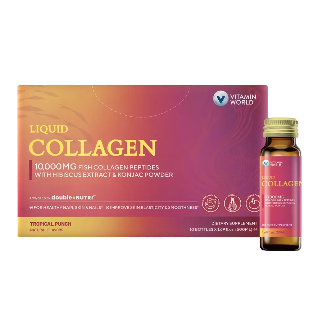 Collagen 10, Fish Collagen Peptides 50ml 000mg Liquid | 500ml