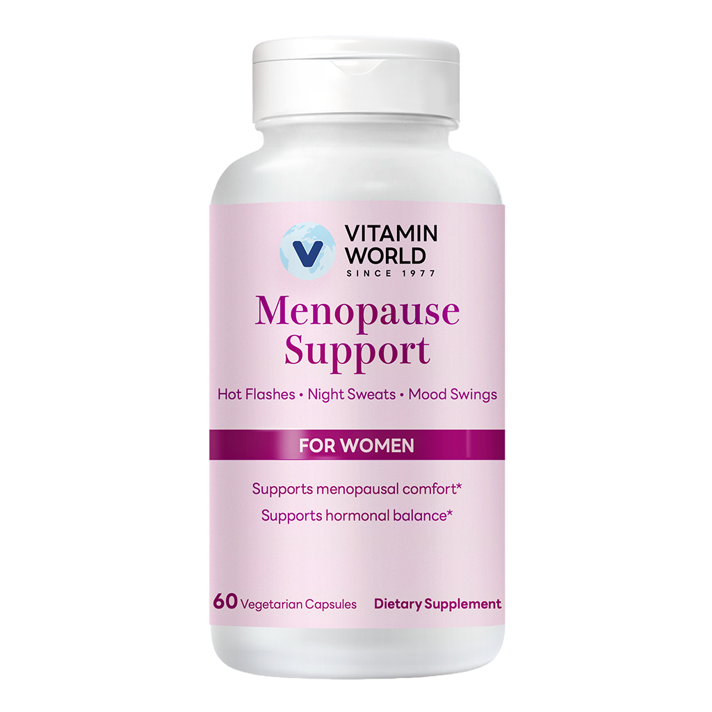 Vitamin World Menopause Support Formula for Women, 60 Vegetarian Capsules