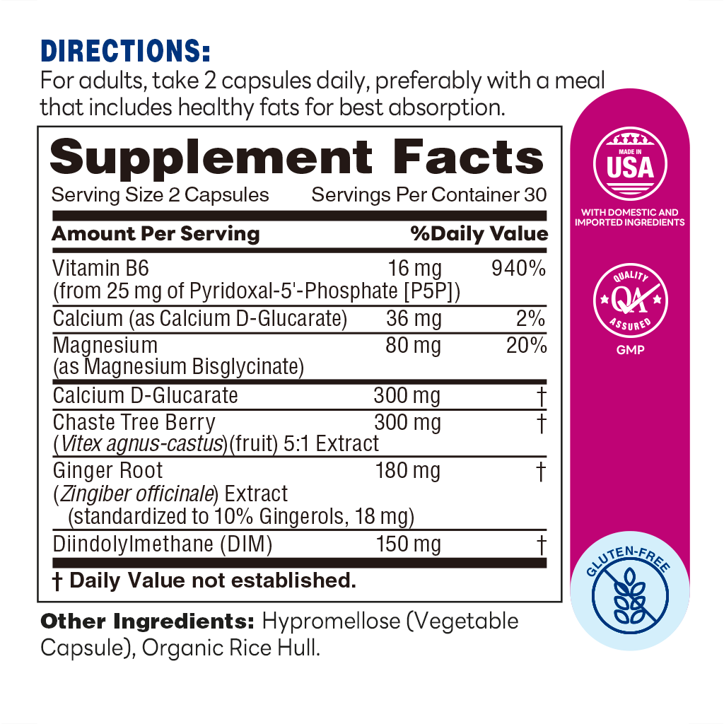 PMS Support for Women, 60 Vegetarian Capsules