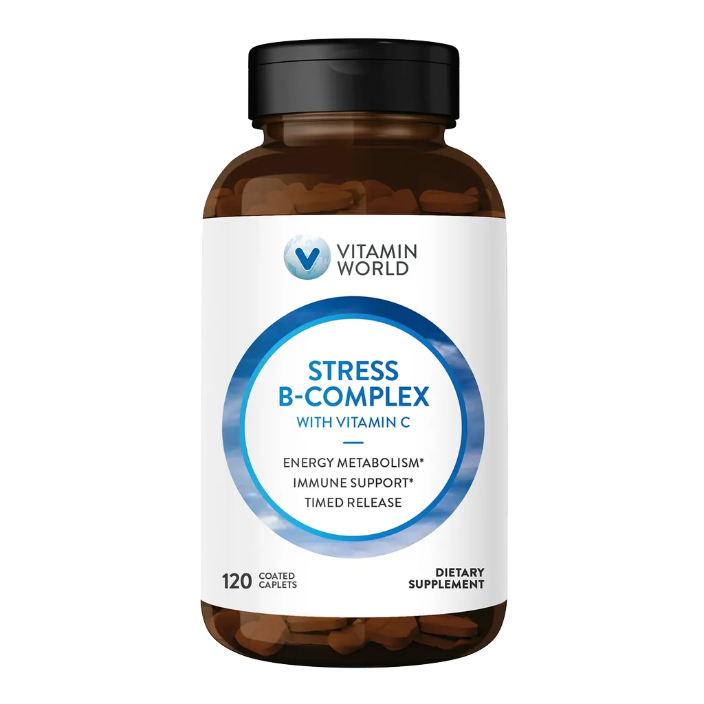 Stress B-Complex with Vitamin C Caplet | 120ct