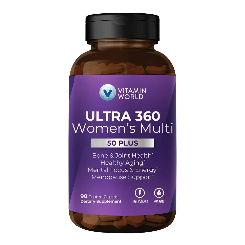 ULTRA 360 Women's Multivitamin 50 Plus 90 Caplets
