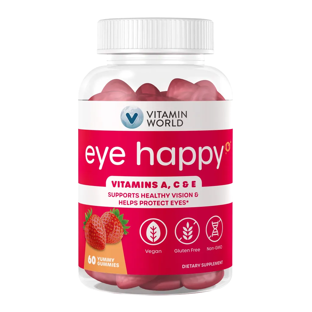 Eye Happy Gummies - vitamin A, C & E 60ct Gummy